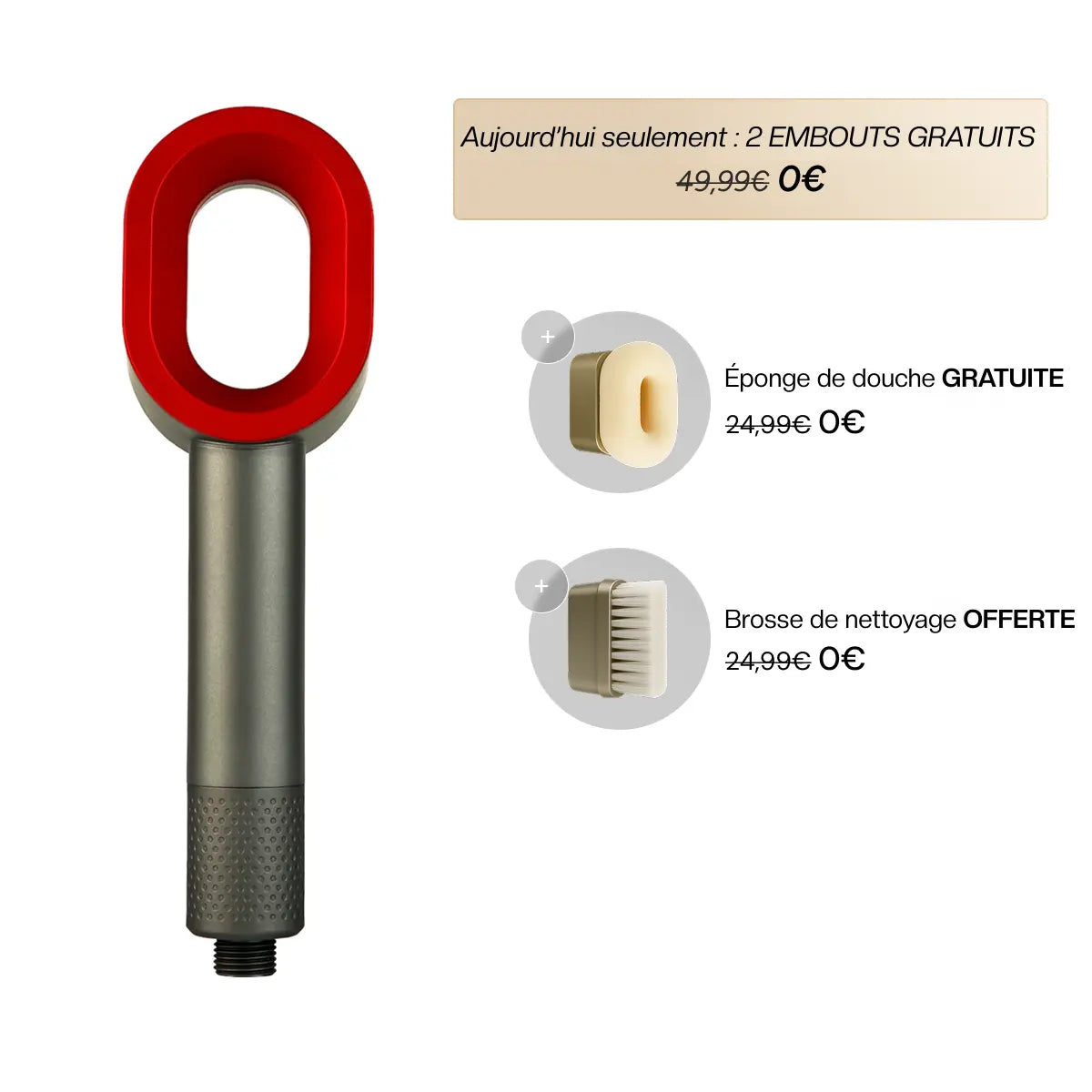 Cromos | Pommeau de Douche Filtrant 3-en-1 Premium – Swifless