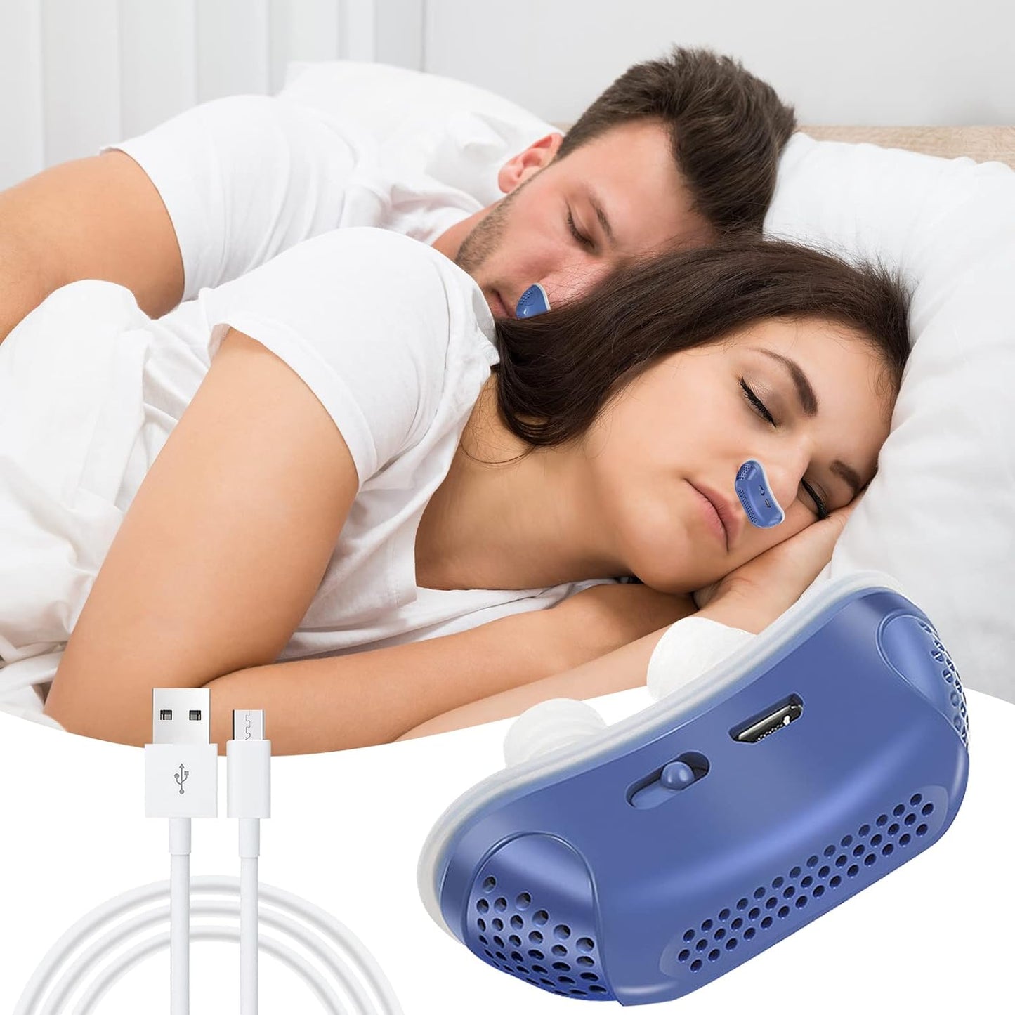 Cromos | Appareil Micro CPAP Anti-Ronflement Compact