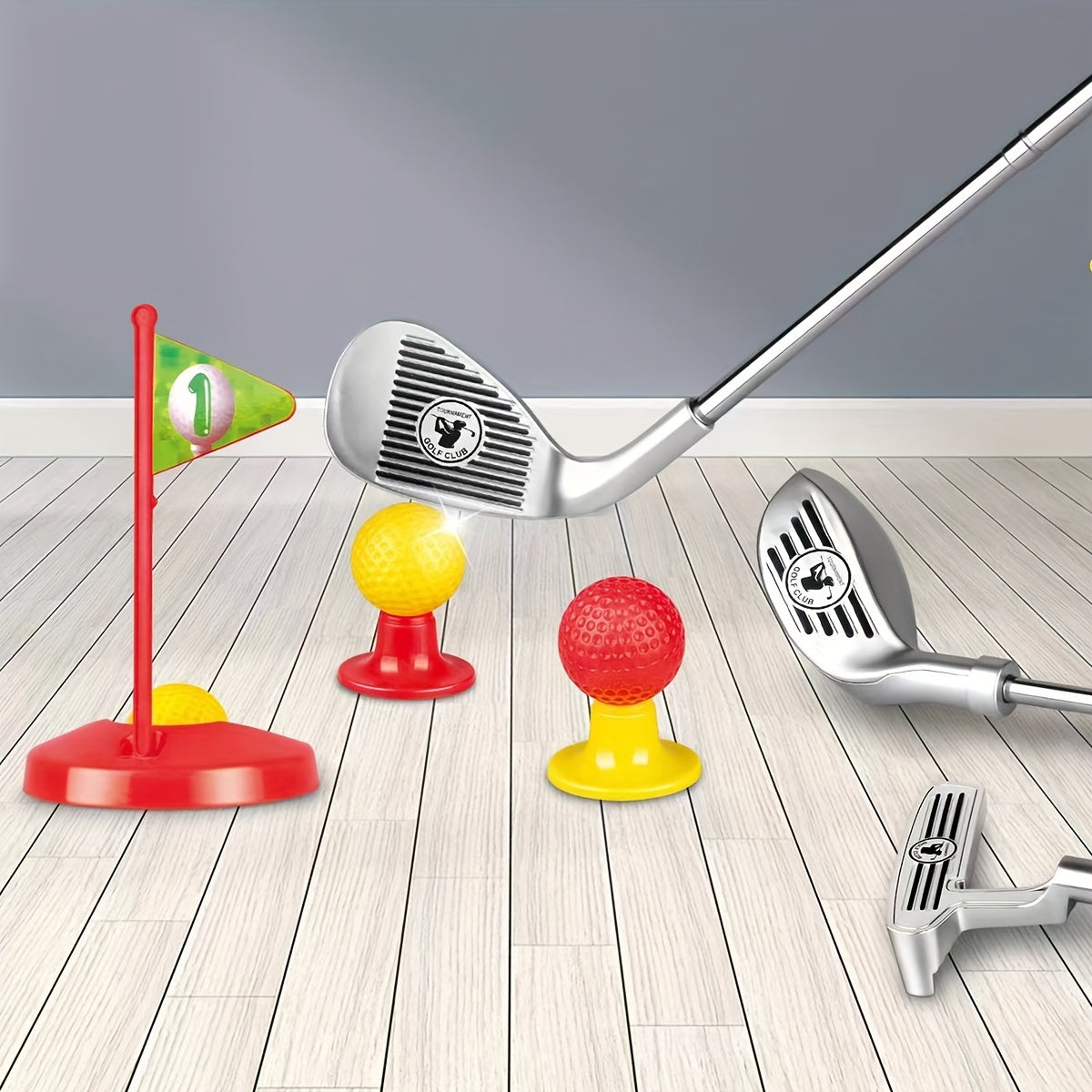 Cromos | Set de Golf Enfant Réglable avec Cibles d’Entraînement
