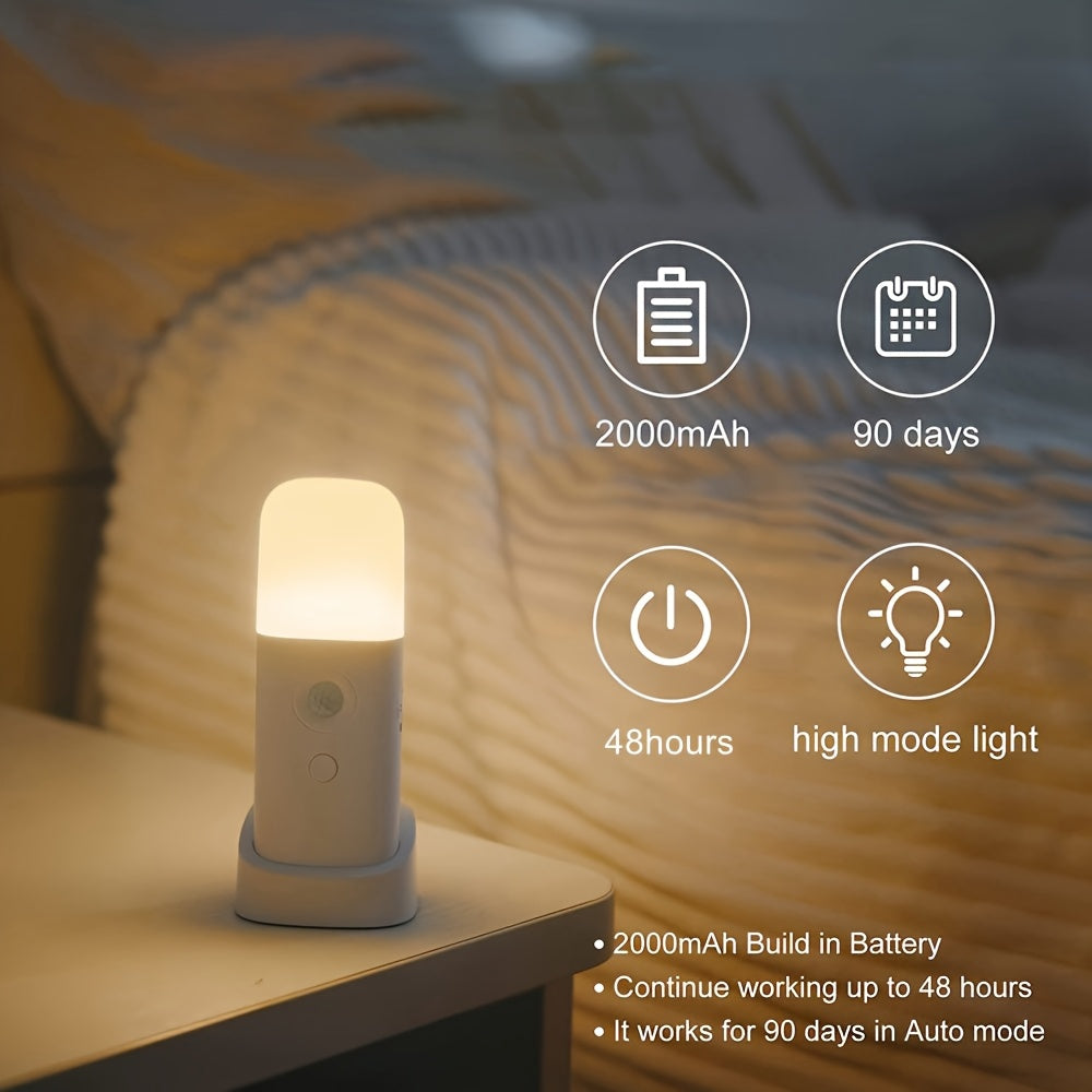 Cromos | Lampe de Nuit LED à Capteur de Mouvement Rechargeable USB & Réglable
