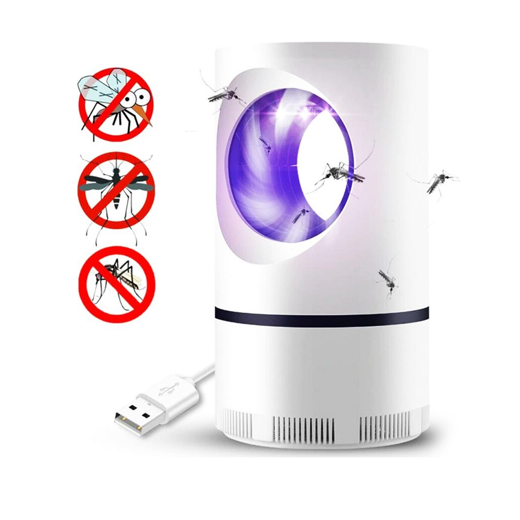 Cromos | Lampe Anti-Moustiques Minimaliste Bowlift – Piège à Insectes LED Silencieux, Répulsif et Capture de Moustiques pour Intérieur (Design Moderne et Sans Produits Chimiques)