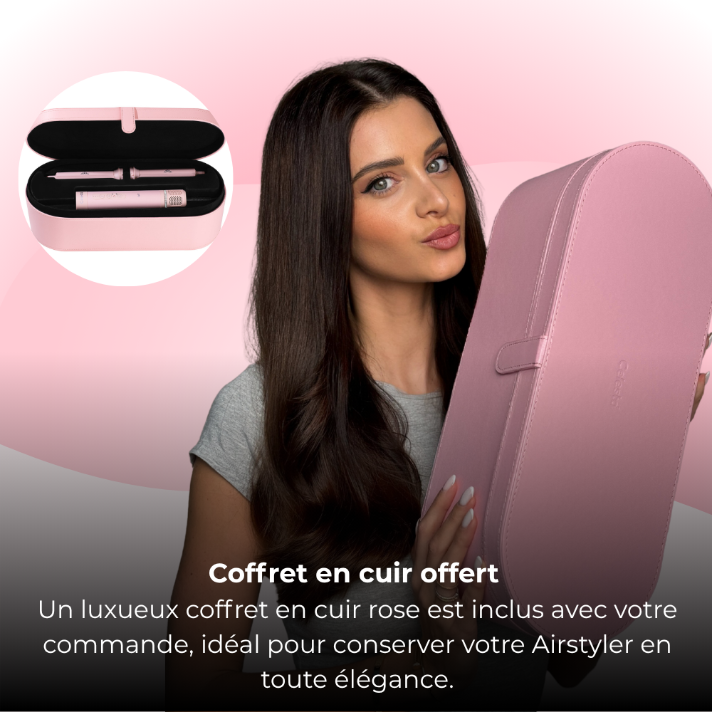 Cromos | Sèche-Cheveux AirStyler 8-en-1 Rose – Celesta