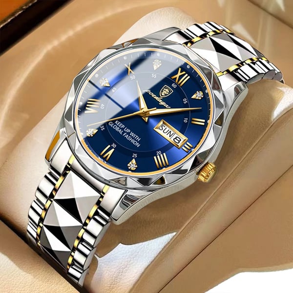 Cromos | Montre Homme Luxe Étanche avec Fonction Lumineuse