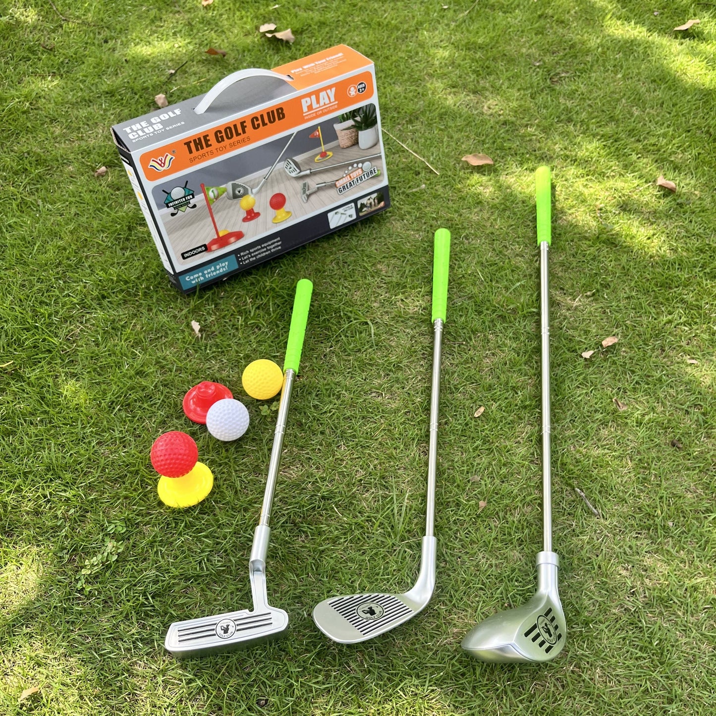 Cromos | Set de Golf Enfant Réglable avec Cibles d’Entraînement