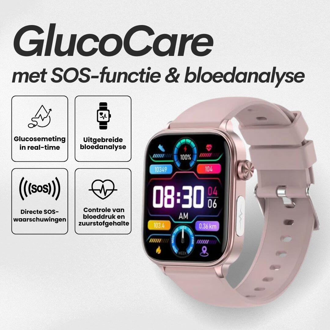 Cromos | Montre Connectée Santé GlucoCare SOS avec Détection de Chute