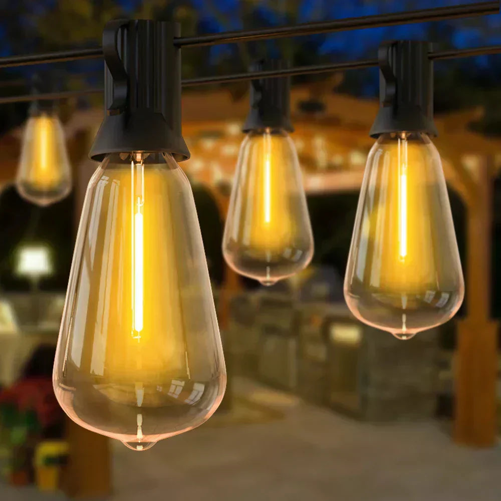 Cromos | Guirlande LED Étanche Extérieure – LumiGlow