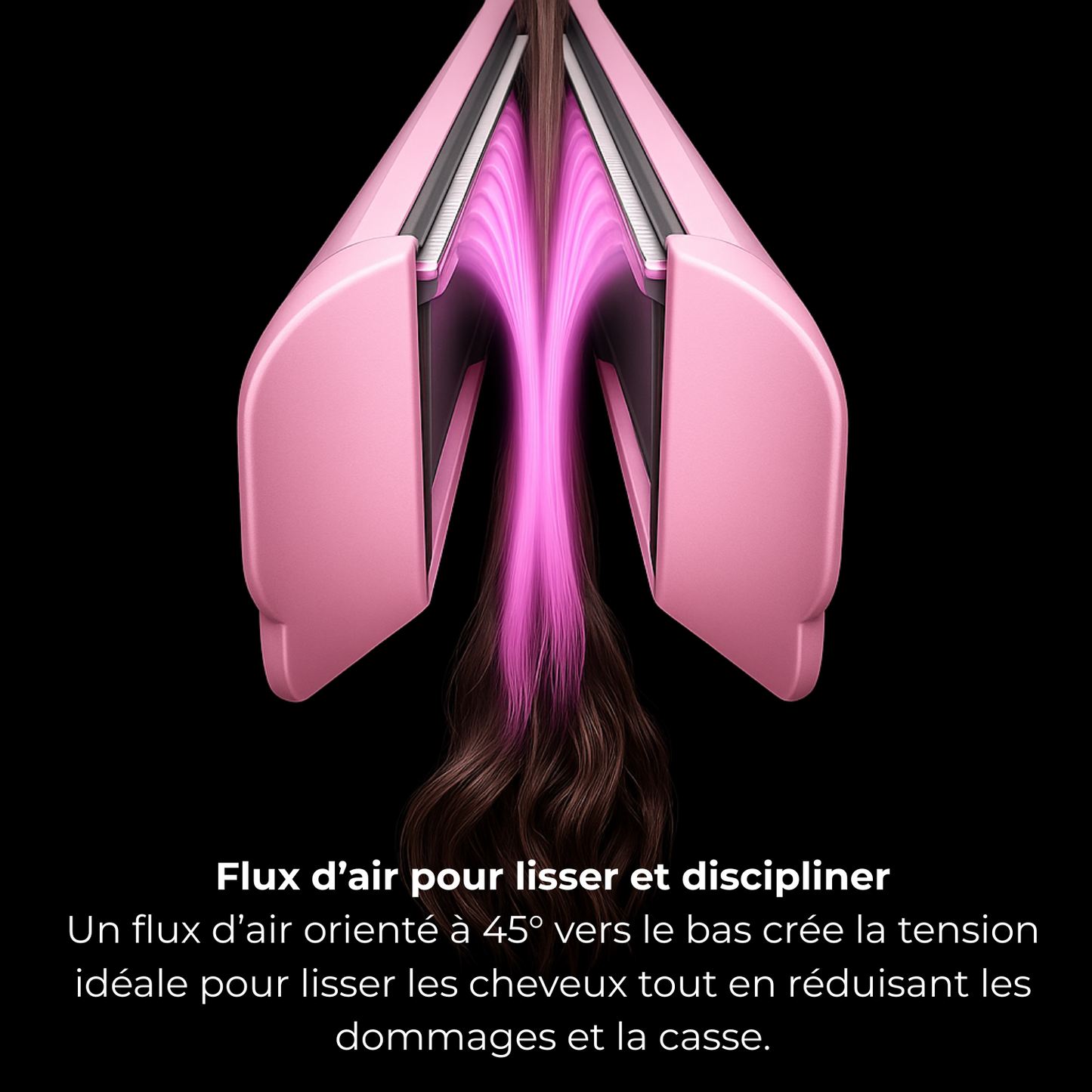 Cromos | Lisseur Séchant 2-en-1 Rose – AirLiss Celesta