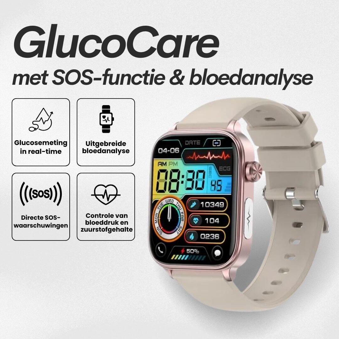 Cromos | Montre Connectée Santé GlucoCare SOS avec Détection de Chute