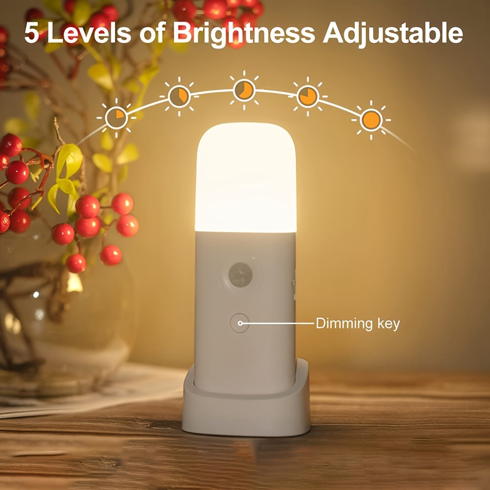 Cromos | Lampe de Nuit LED à Capteur de Mouvement Rechargeable USB & Réglable