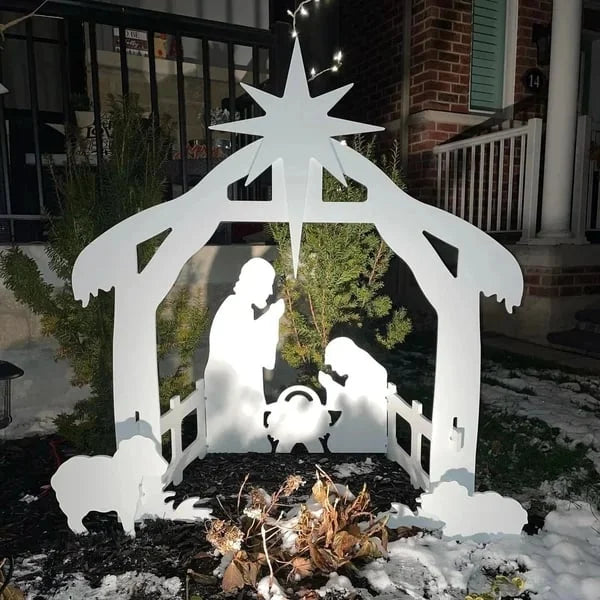 Cromos | Décoration Jardin Festive Résistante – MajesticNativity