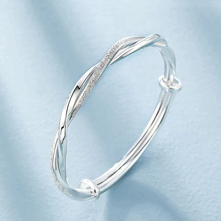 Cromos | Joli Bracelet en Argent au Design Déroutant et Élégant