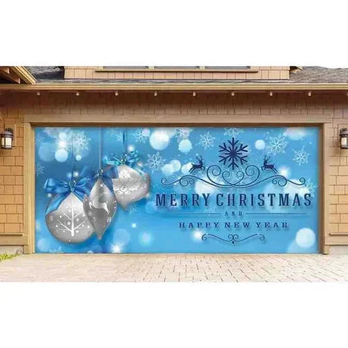 Cromos | Magie de Porte de Garage Festive Édition Noël – Décoration Murale et Extérieure Festive pour Ambiance de Fêtes