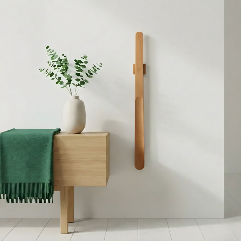 Cromos | Chausse-pied mural magnétique premium en bois – Design scandinave