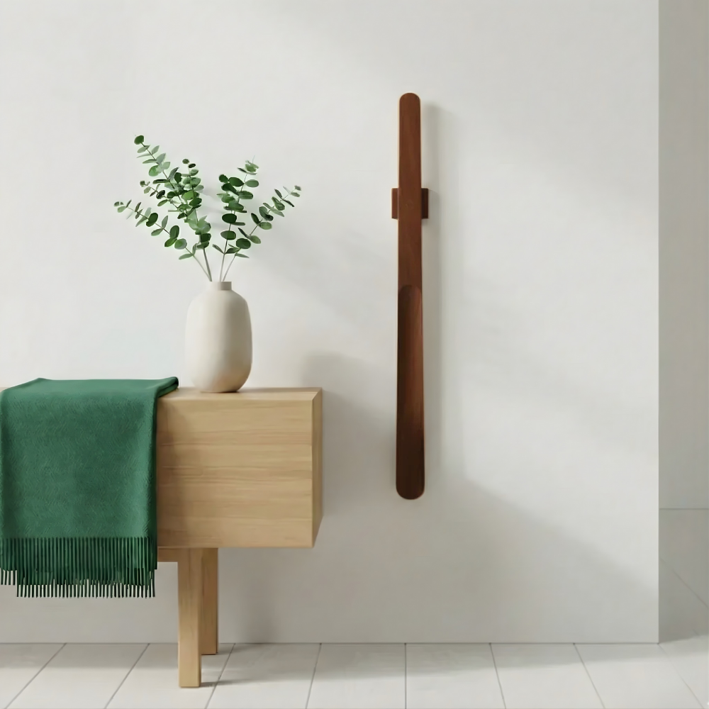 Cromos | Chausse-pied mural magnétique premium en bois – Design scandinave
