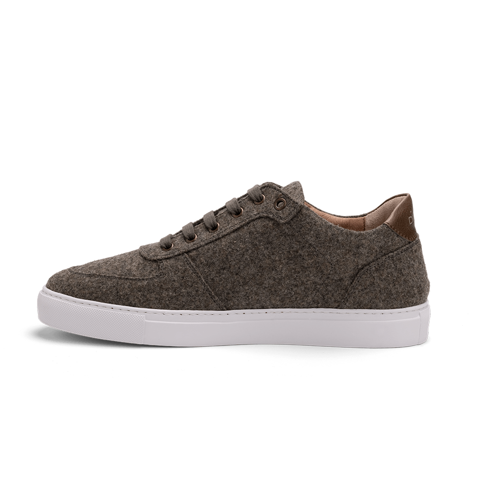 Baskets Cromos MOD.2 laine / kaki