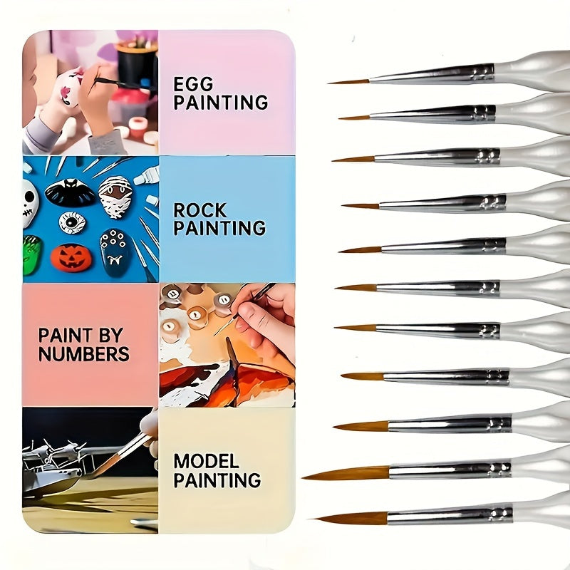 Cromos | Pinceau de Détail Précis pour Art & Peinture Fine