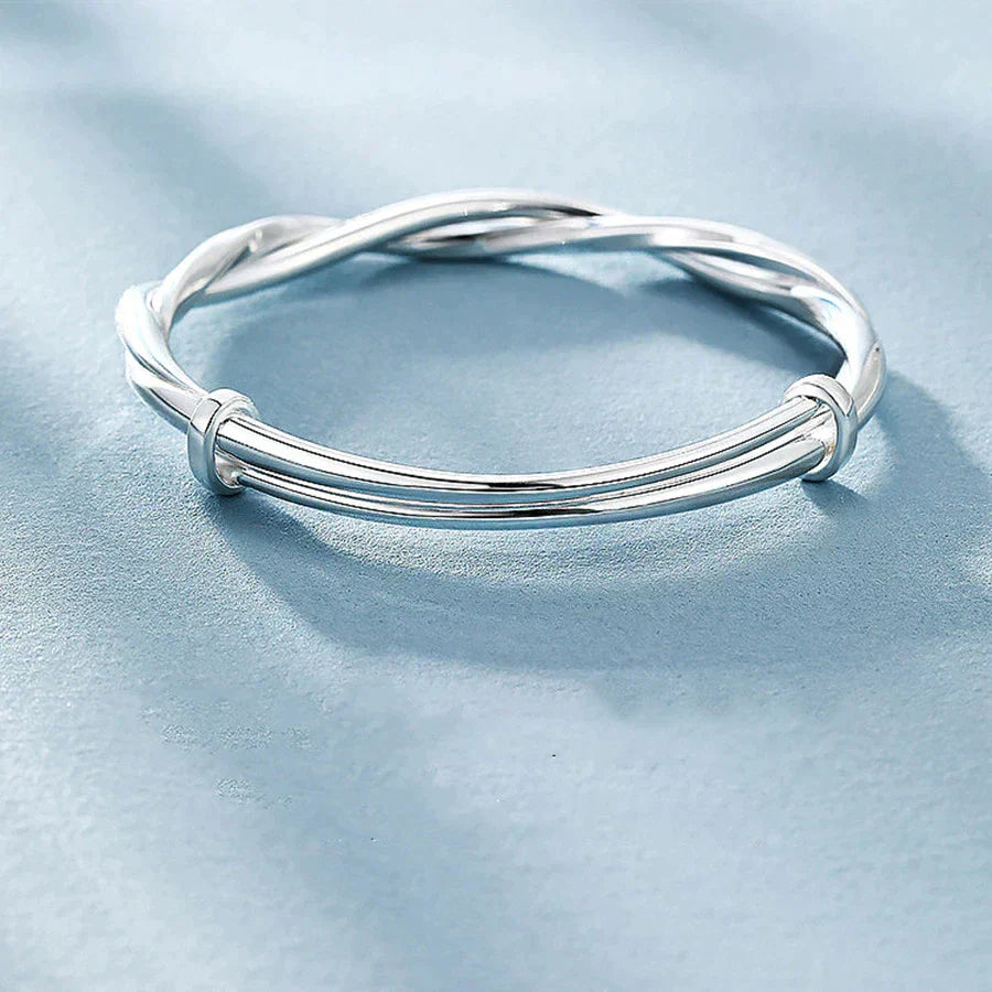 Cromos | Joli Bracelet en Argent au Design Déroutant et Élégant