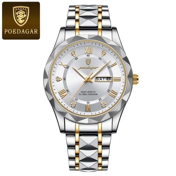 Cromos | Montre Homme Luxe Étanche avec Fonction Lumineuse