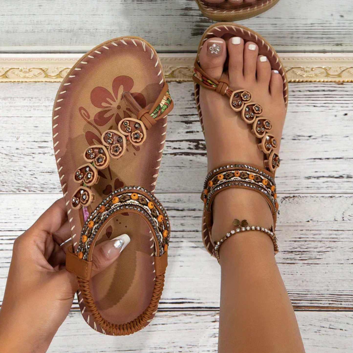 Cromos | Sandales Solara Femme Chic et Confortables – Sandales Femme Été Tendance Élégance Premium