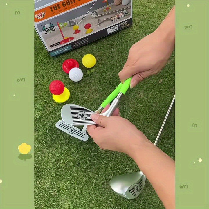 Cromos | Set de Golf Enfant Réglable avec Cibles d’Entraînement
