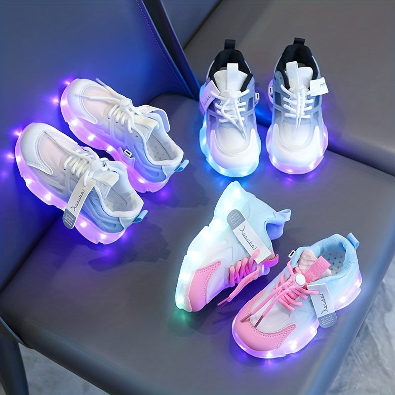 Cromos | Baskets Lumineuses LED pour Enfants – Colorées & Fun
