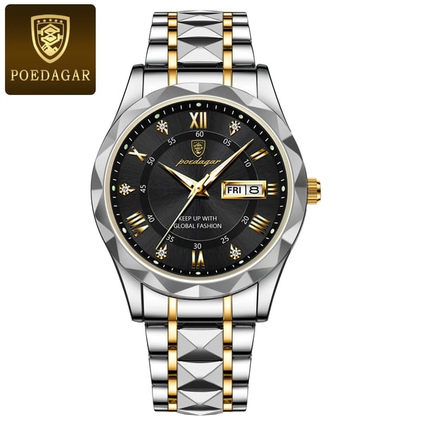 Cromos | Montre Homme Luxe Étanche avec Fonction Lumineuse