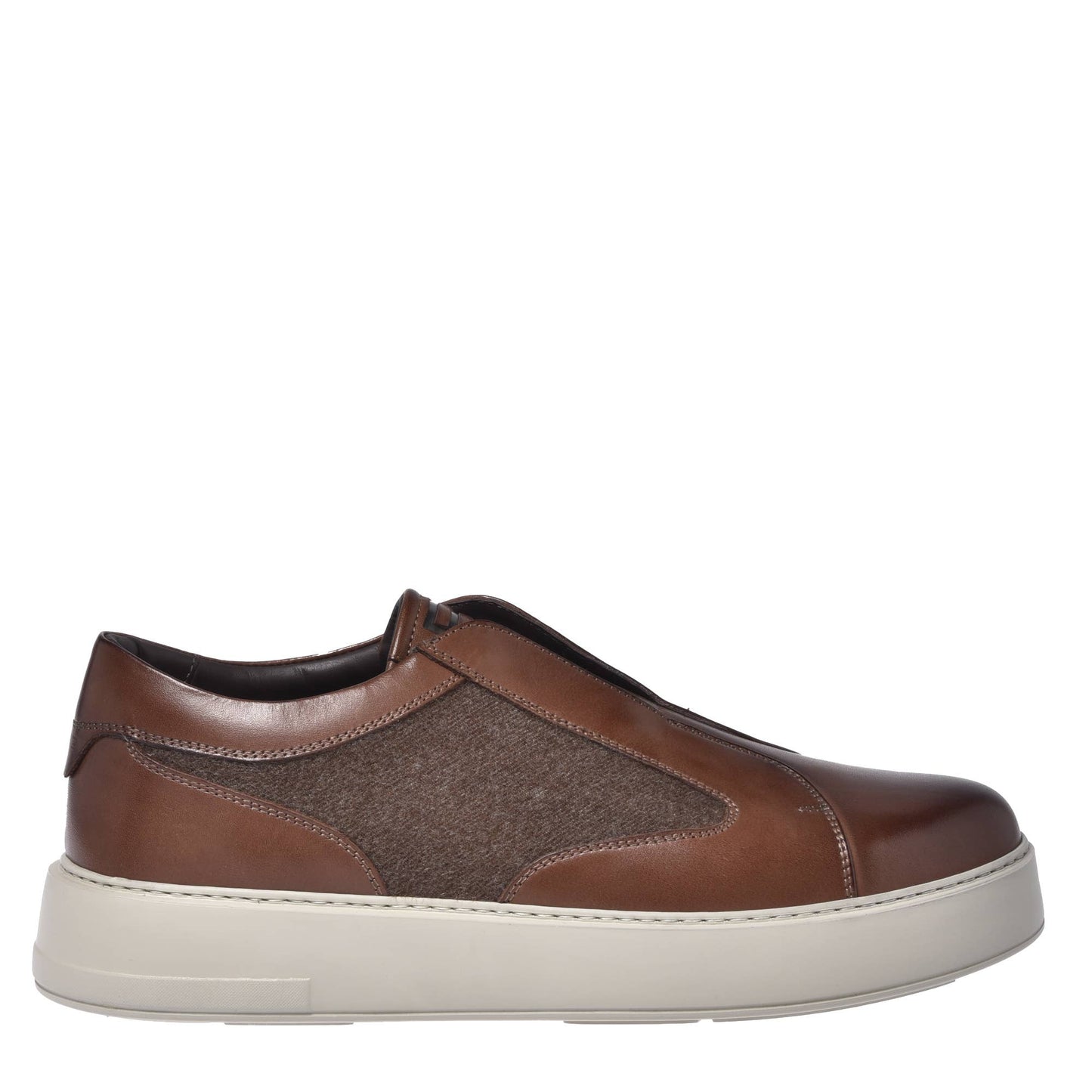 Chaussures en cuir beige Baldinini d'Cromos