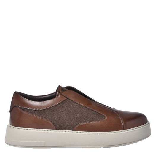 Chaussures en cuir beige Baldinini d'Cromos