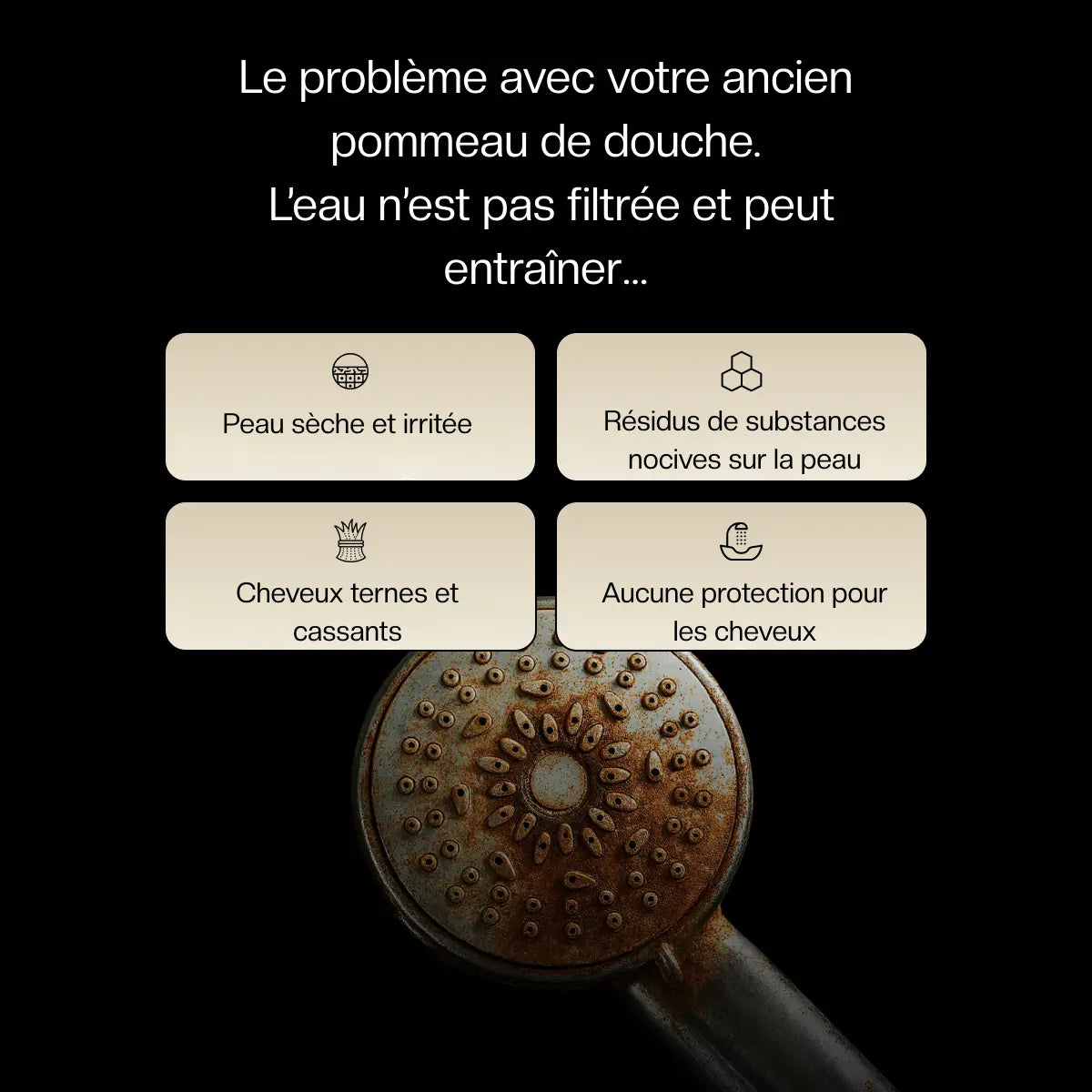 Cromos | Pommeau de Douche Filtrant 3-en-1 Premium – Swifless