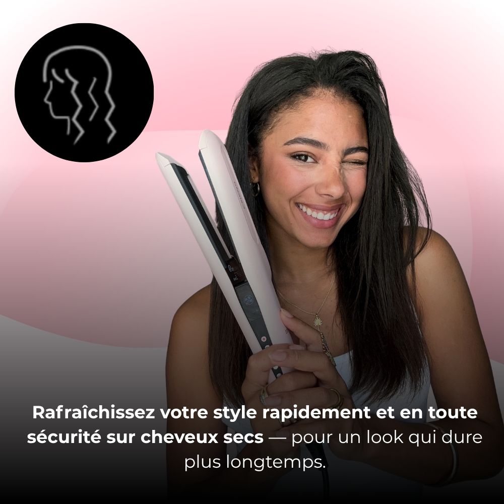 Cromos | Lisseur Séchant 2-en-1 Rose – AirLiss Celesta