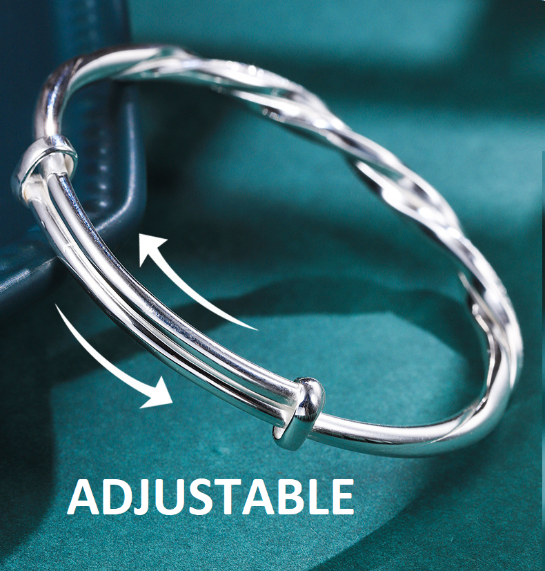 Cromos | Joli Bracelet en Argent au Design Déroutant et Élégant