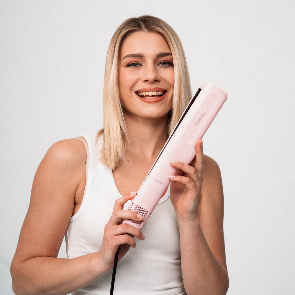 Cromos | Lisseur Séchant 2-en-1 Rose – AirLiss Celesta