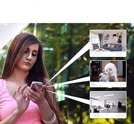 Cromos | Caméra de Sécurité Mini WiFi 1080P – SecureView