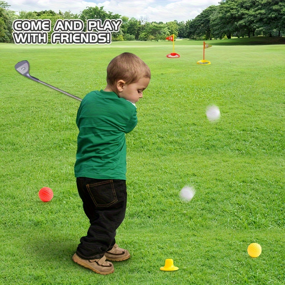Cromos | Set de Golf Enfant Réglable avec Cibles d’Entraînement