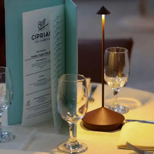 Cromos | Lampe LED Sans Fil Rechargeable Étanche & Dimmable