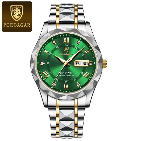 Cromos | Montre Homme Luxe Étanche avec Fonction Lumineuse