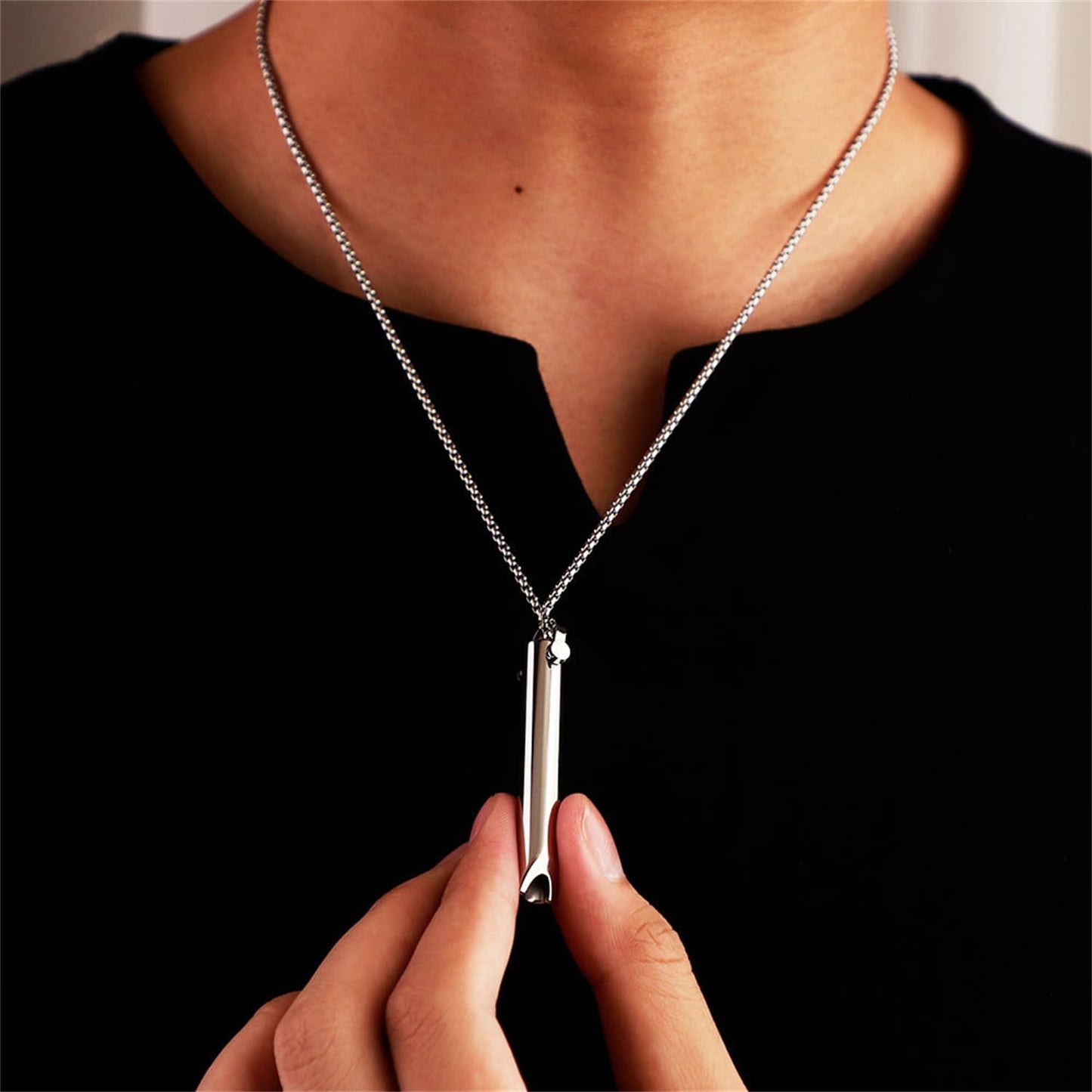 Cromos | Collier Apaisant Pendentif Relaxation – CalmFlow
