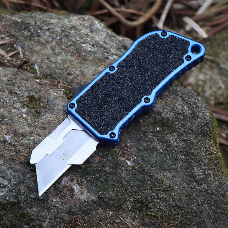Cromos | AeroBlade Couteau Utilitaire de Précision en Aluminium Haute Performance – Cutter Professionnel Robuste et Ergonomique Polyvalent