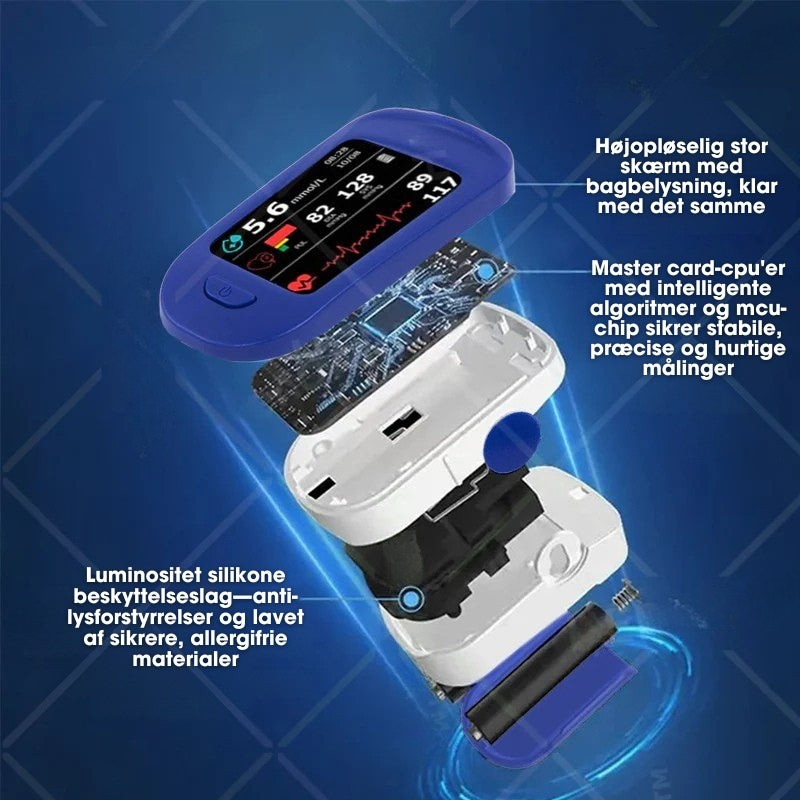Cromos | High-precision, multifunctional and non-invasive blood glucose monitor