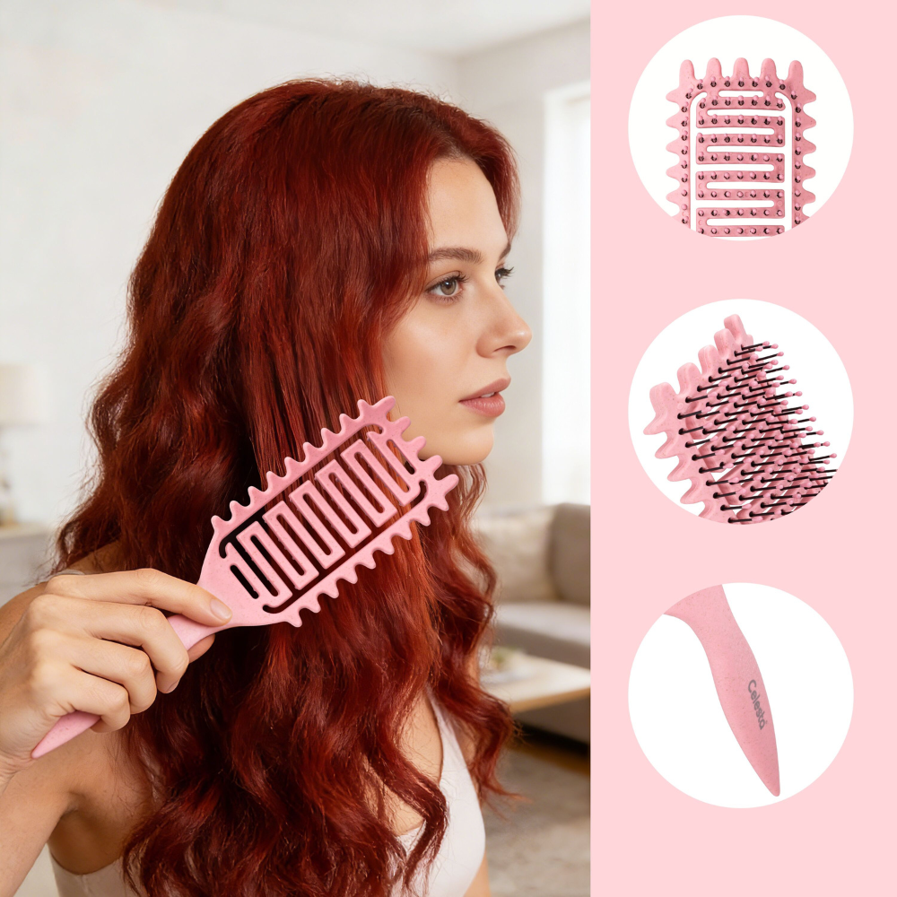 Cromos | Brosse Définition Boucles 3-en-1 – Curl Celesta