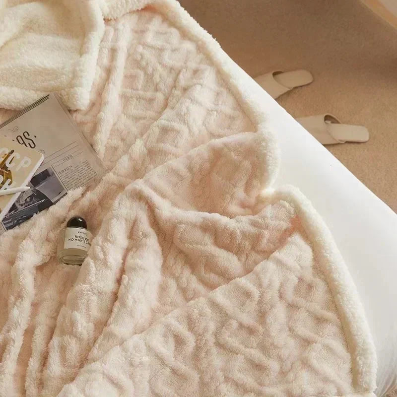 Cromos | Couverture Hiver Épaisse en Laine d’Agneau – WarmWool