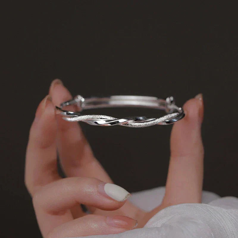 Cromos | Joli Bracelet en Argent au Design Déroutant et Élégant