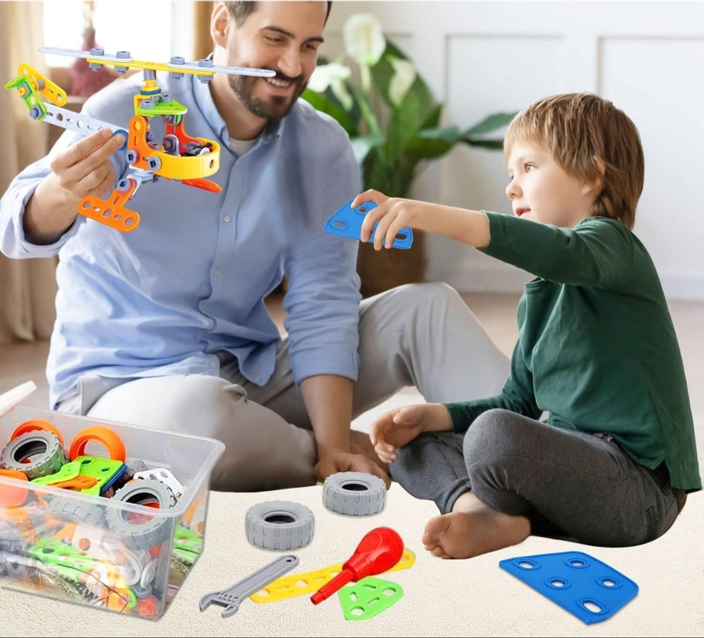 Cromos | Kit de Construction Enfant – Kinder Baukasten BuildiBits