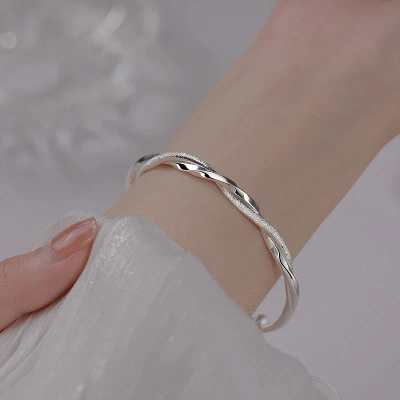 Cromos | Joli Bracelet en Argent au Design Déroutant et Élégant