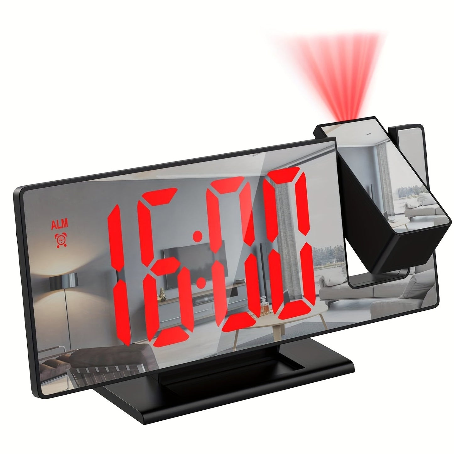 Cromos | Réveil LED avec Projection 180° & Fonction Snooze