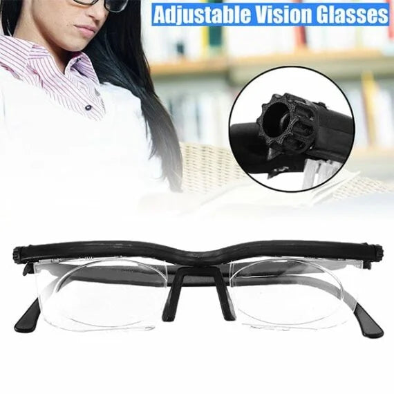 Cromos | Lunettes réglables VisiFlex – vision de près et de loin correction ajustable multifocale pratique moderne