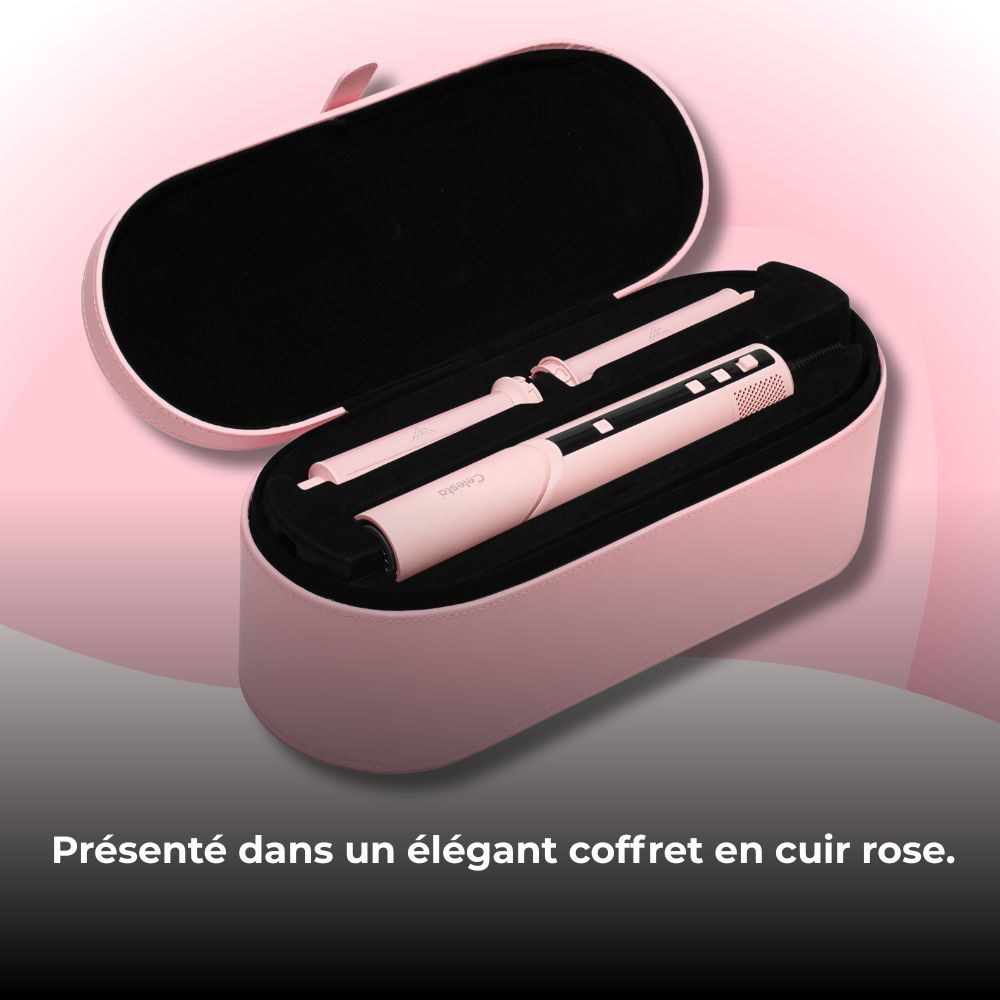 Cromos | Sèche-Cheveux AirStyler 9-en-1 Rose – Celesta