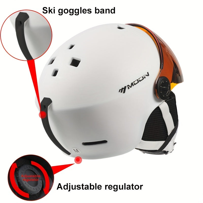 Cromos | Casque de Ski Haute Qualité Démontable – Sécurité & Confort Outdoor