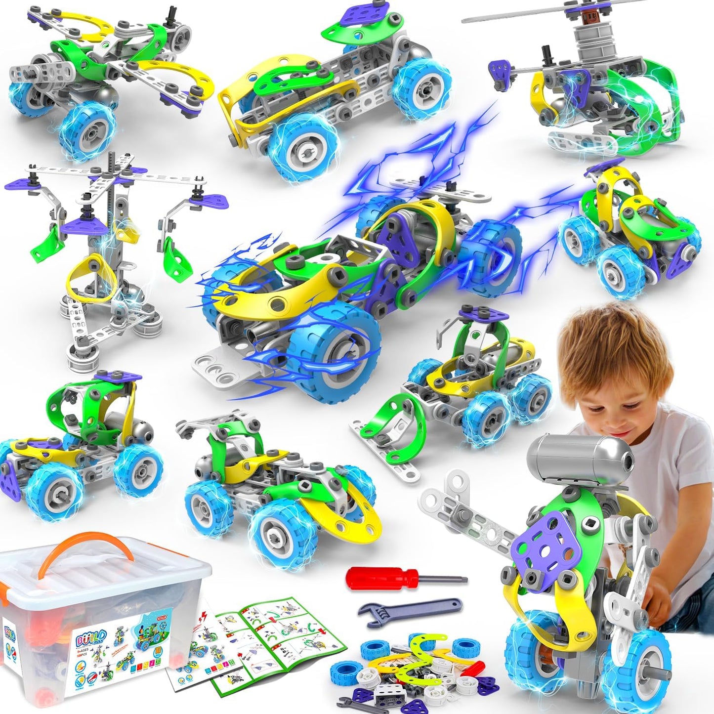 Cromos | Kit de Construction Enfant – Kinder Baukasten BuildiBits