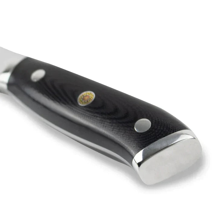 Cromos | Kuro Damascus Santoku Couteau de Cuisine Japonais Premium – Lame Acier Damas VG-10 Haute Précision et Performance Professionnelle